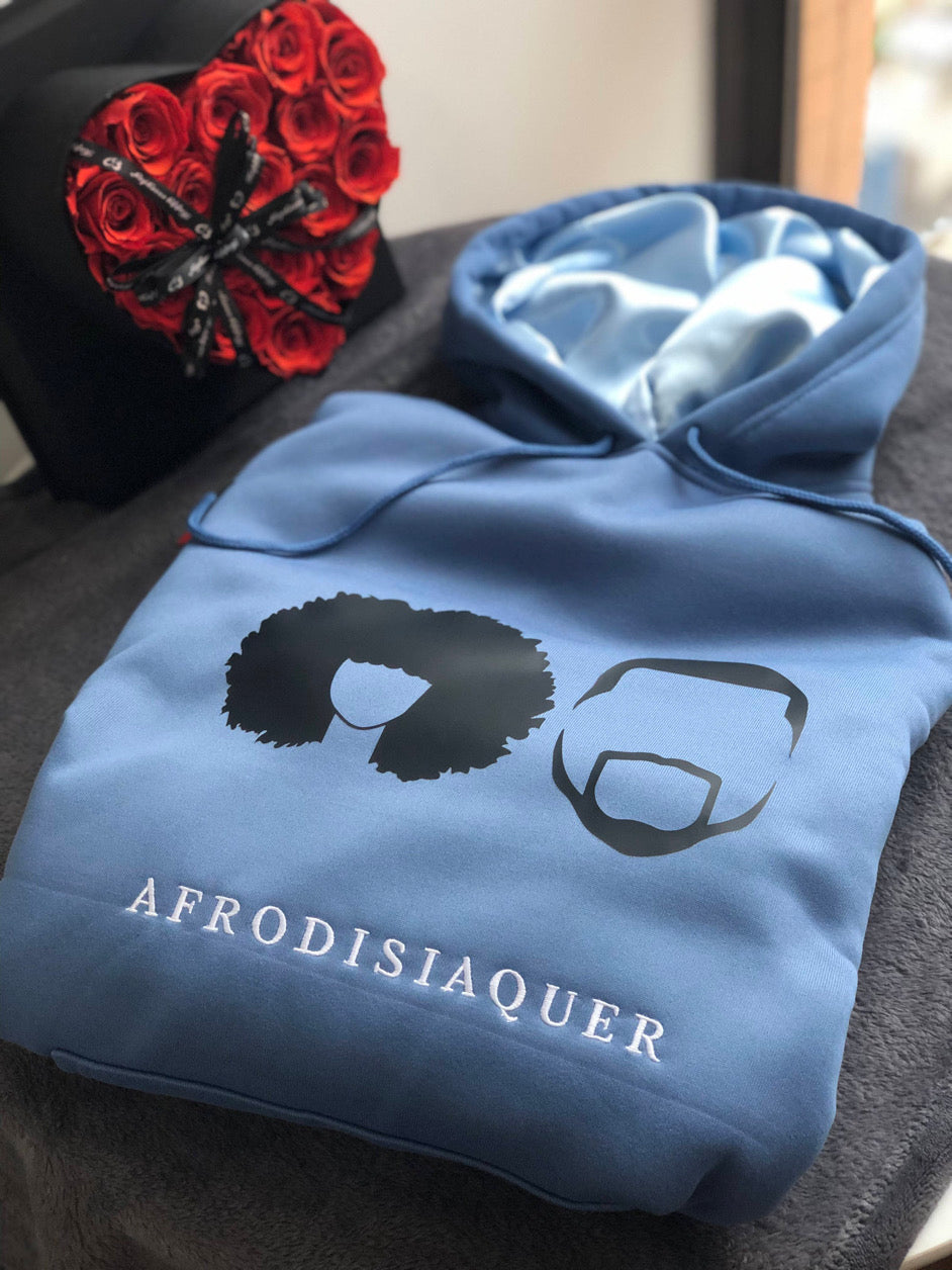 AFROdisiaqueR Hoodie in BLUE
