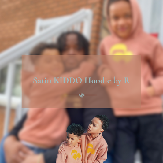 Satin kiddo Hoodie by R