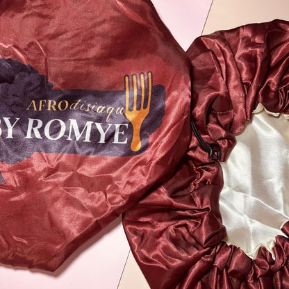 ReversibleR Satin bonnets