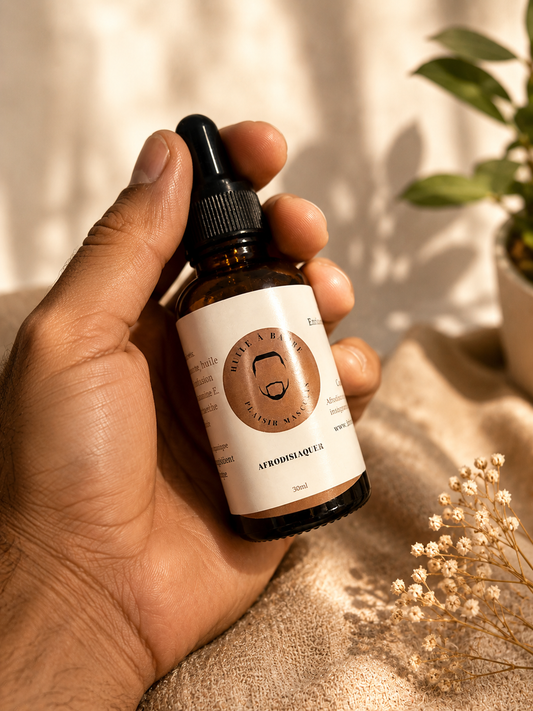 PlaisiR masculin HUILE pour BARBE