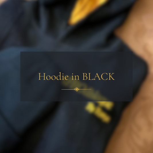 AFROdisiaqueR Hoodie in BLACK