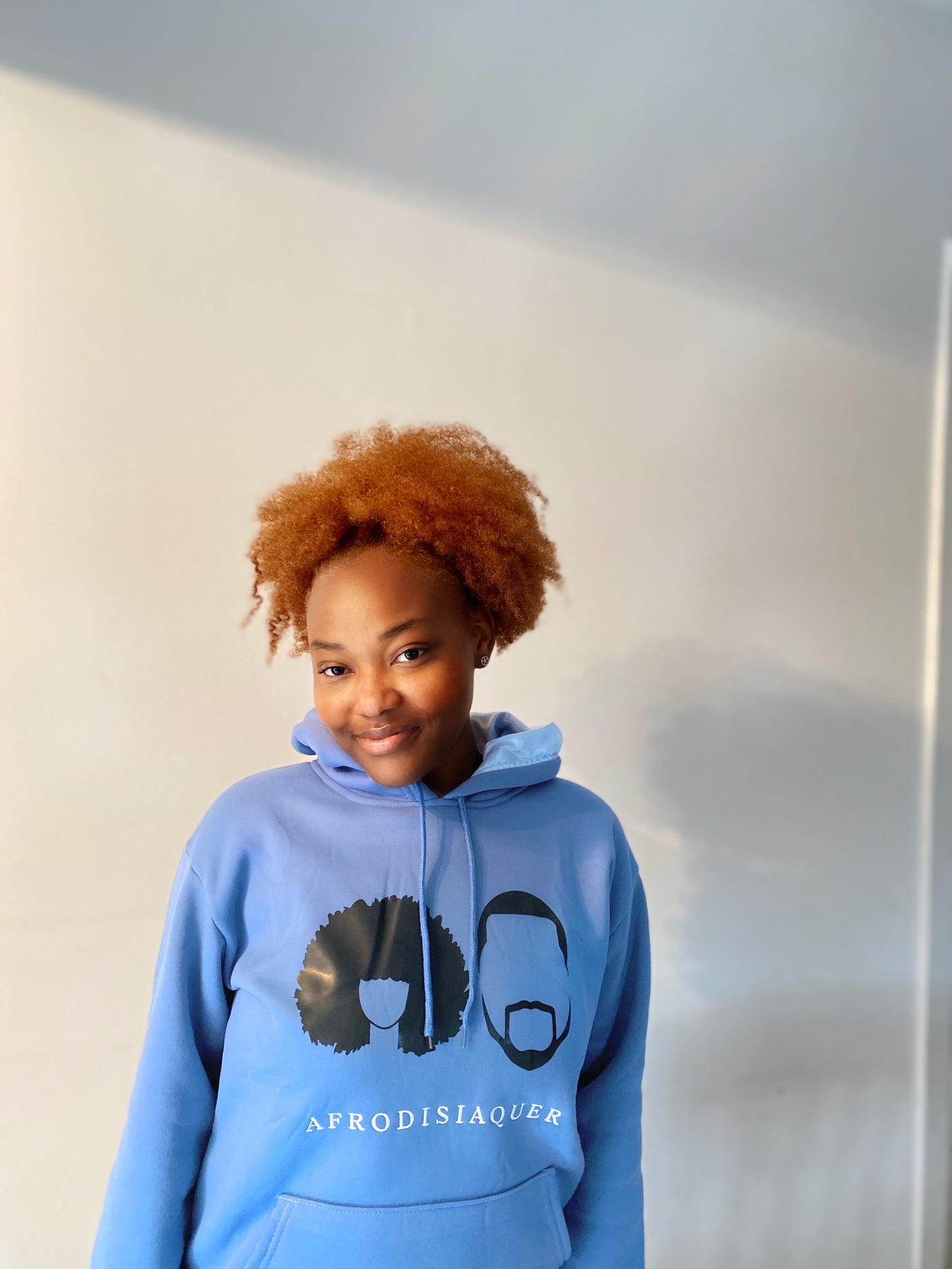 AFROdisiaqueR Hoodie in BLUE